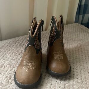 Roper Tan Infant Boots